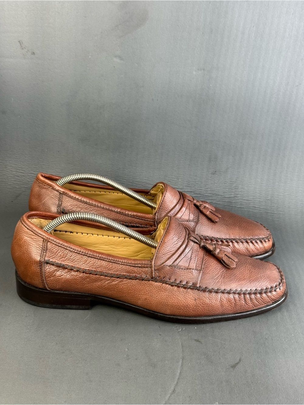 Florsheim Fitzgerald  brown leather slip on leather shoes men’s size 11